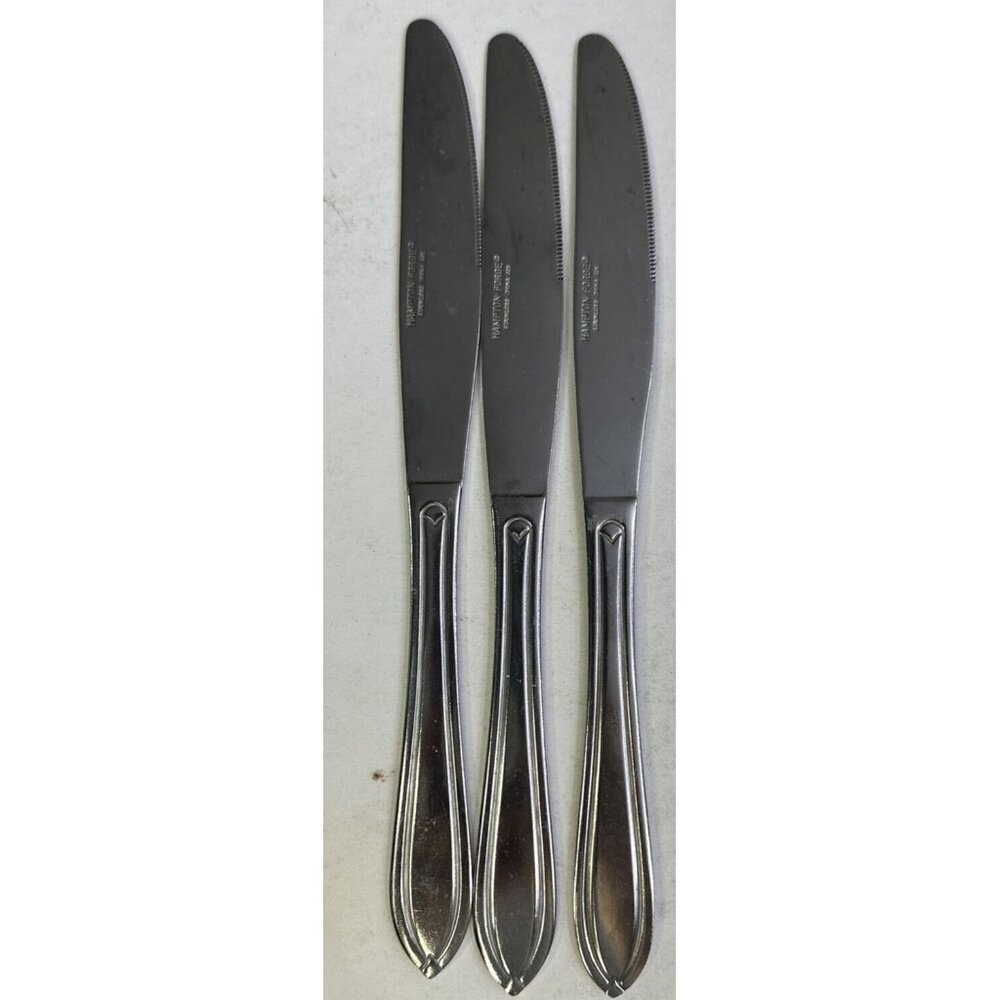 Ginger Silversmith Hampton Forge Stainless Steel Knives China 025